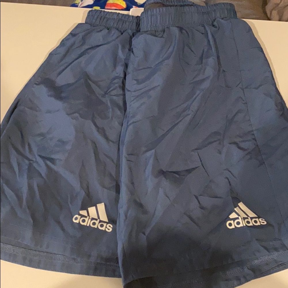 2 Small, never worn before Adidas athletic shorts.